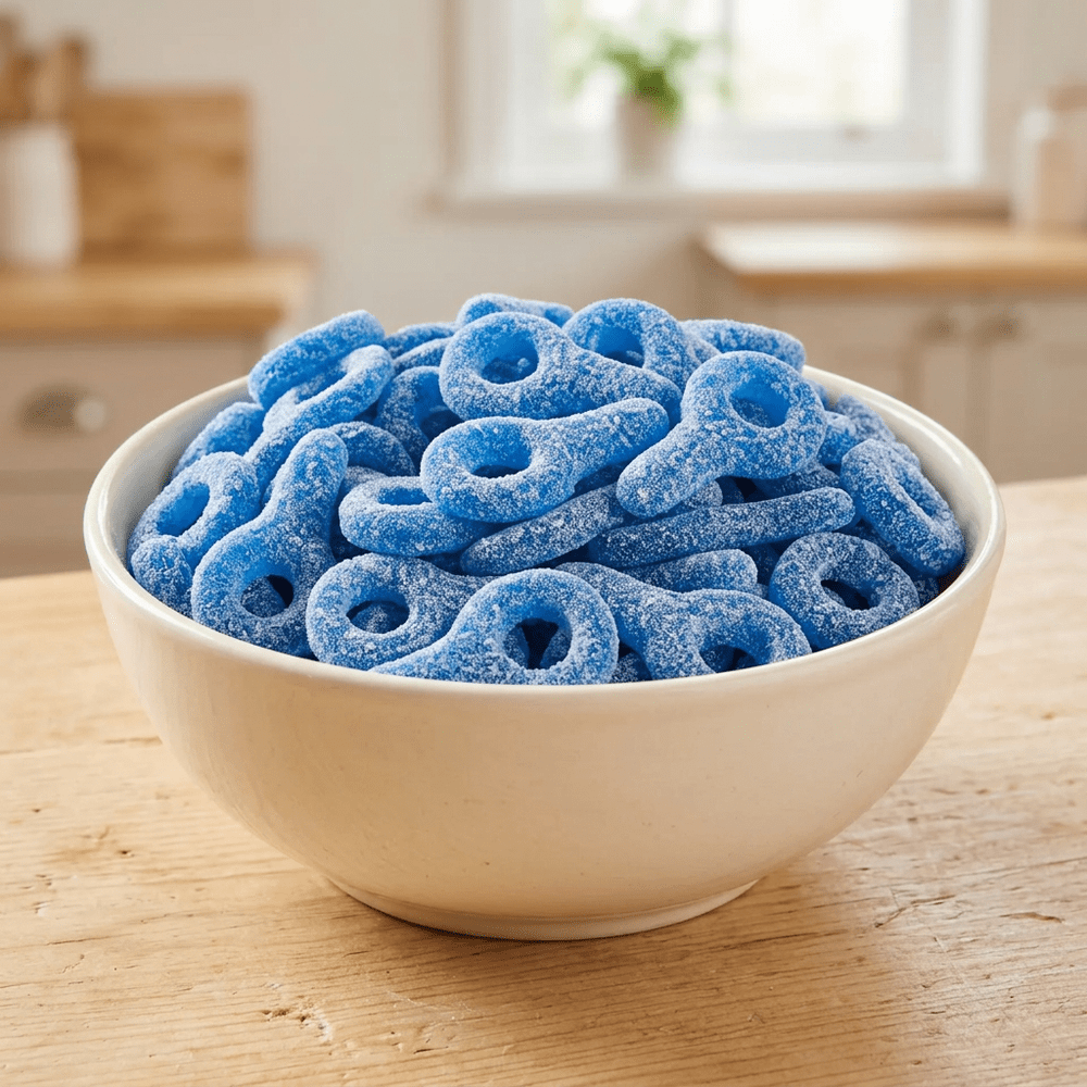 Bonbons Frisia Dummies Sour Pick'n Mix présentés dans un bol | My American Shop