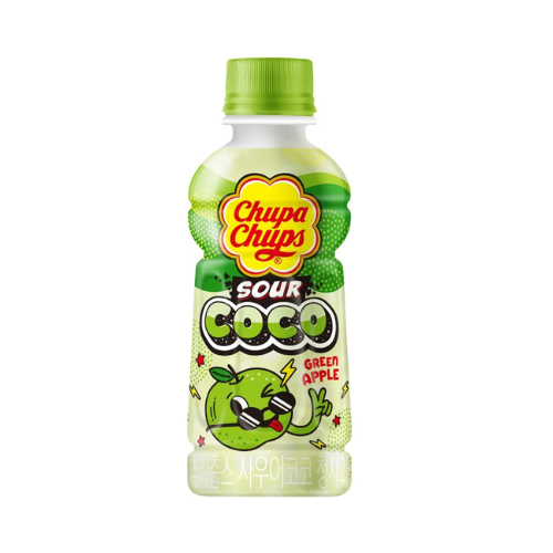 Chupa Chups Sour Coco Green Apple - My American Shop