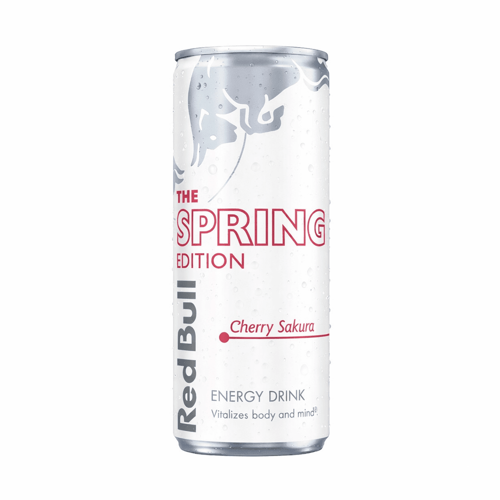 Red Bull Energy Drink Cherry Sakura