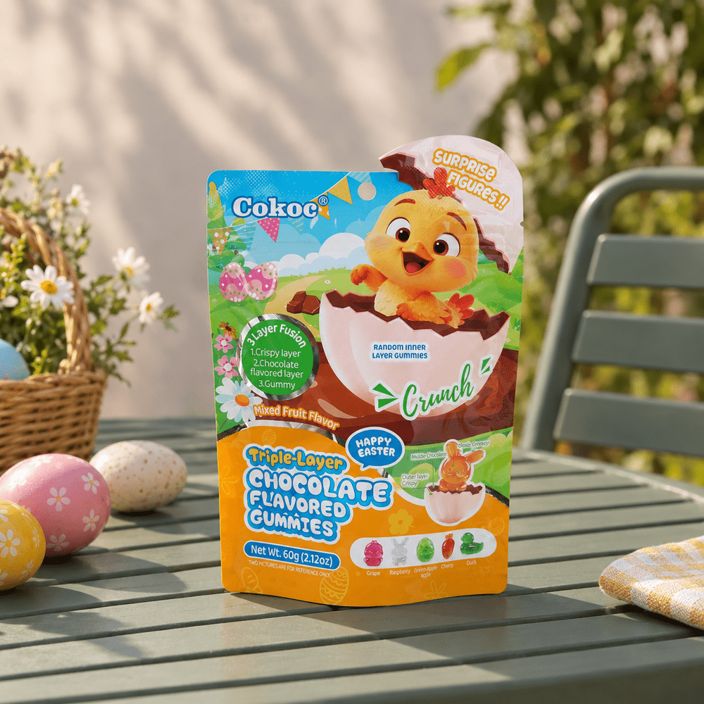 Cokoc Easter Triple-Layer Gummies