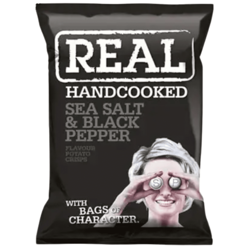 Real Crisp Sea Salt & Black Pepper - My American Shop