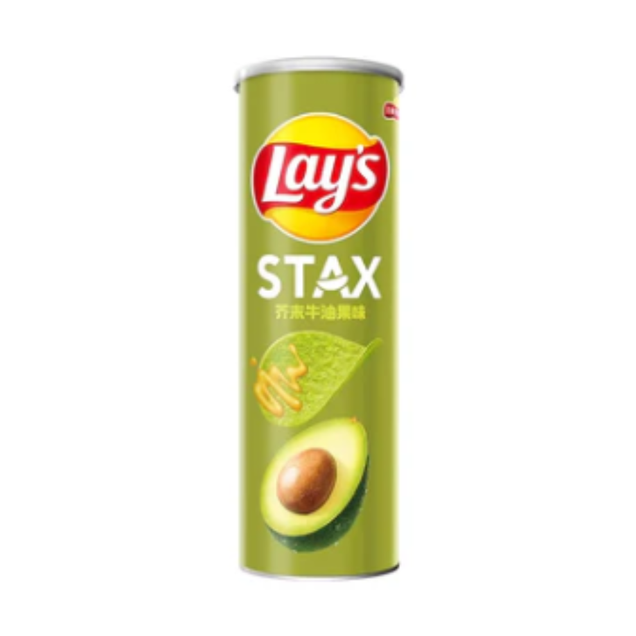 Lay's Stax Mustard Avocado Flavor