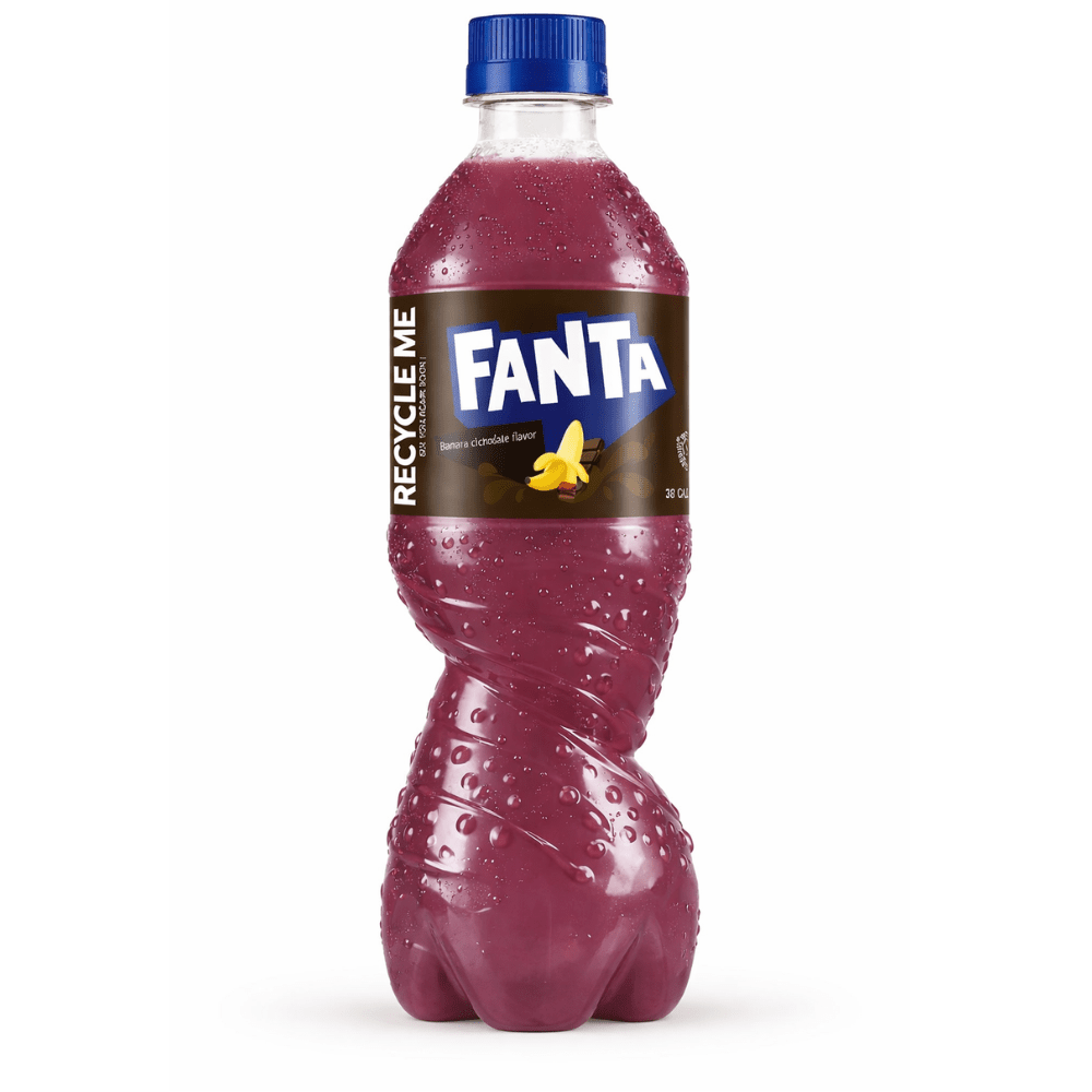 Fanta Bottle China Banana Chocolate