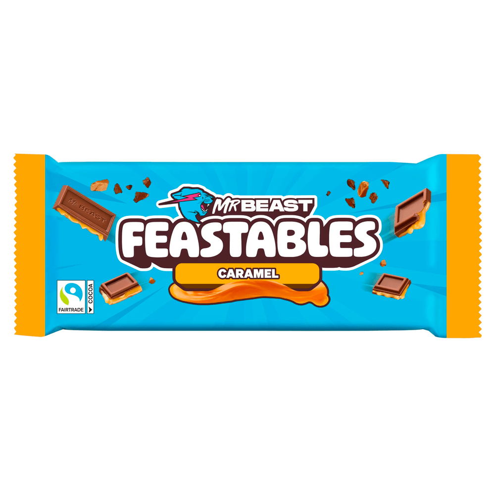 Mr Beast Feastables Chocolate Caramel