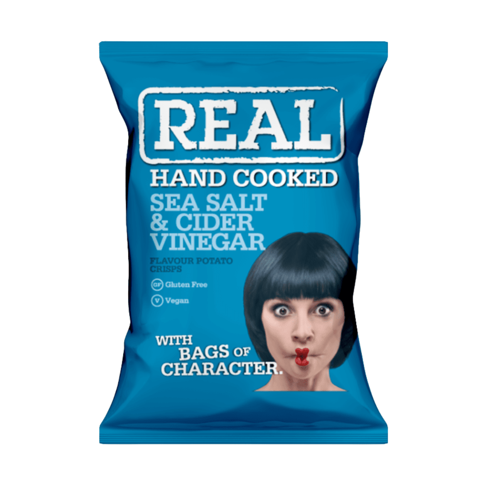 Real Crisp Sea Salt and Vinegar - My American Shop