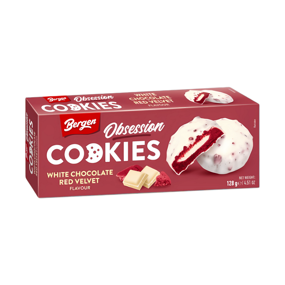 Bergen Obsession Cookies Red Velvet - My American Shop