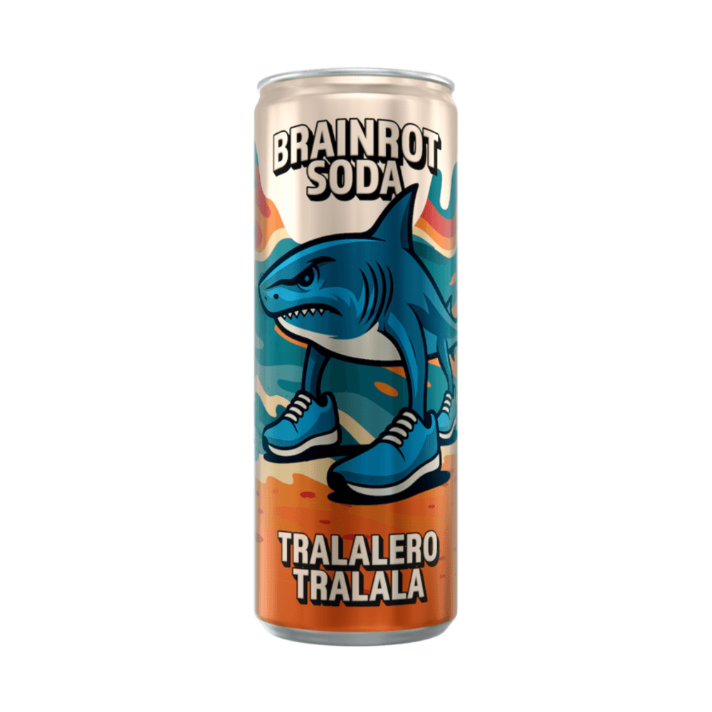 Brainrot Soda Tralalero Tralalala - My American Shop