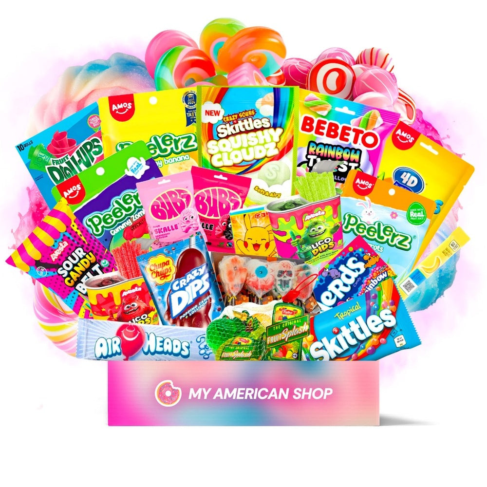 American Candies sélection de bonbons américains