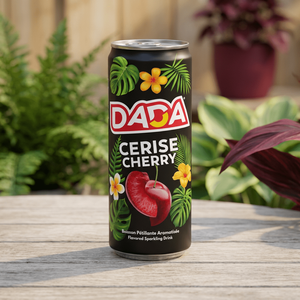 Dada Cherry, boisson pétillante française à la cerise