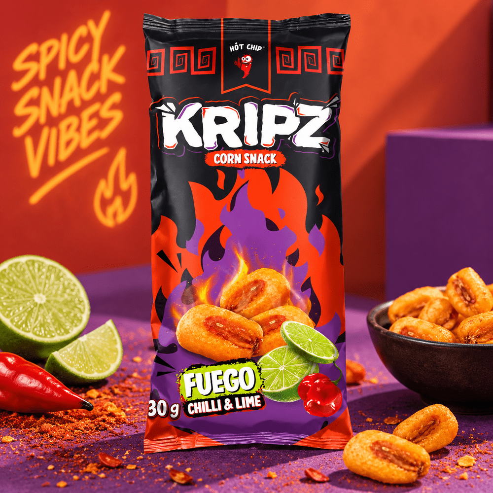 Hot Chip Kripz Fuego Chili & Lime