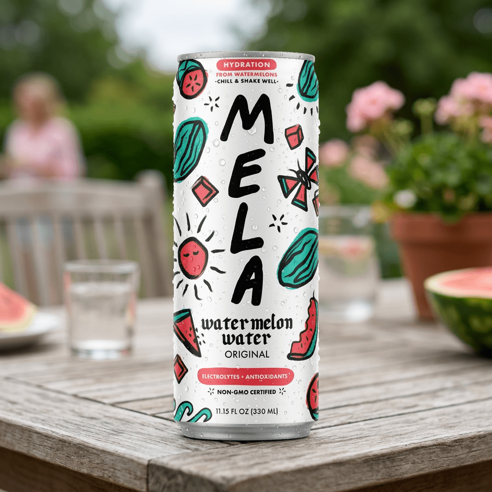 Mela Original Water boisson rafraîchissante à base d'eau de pastèque