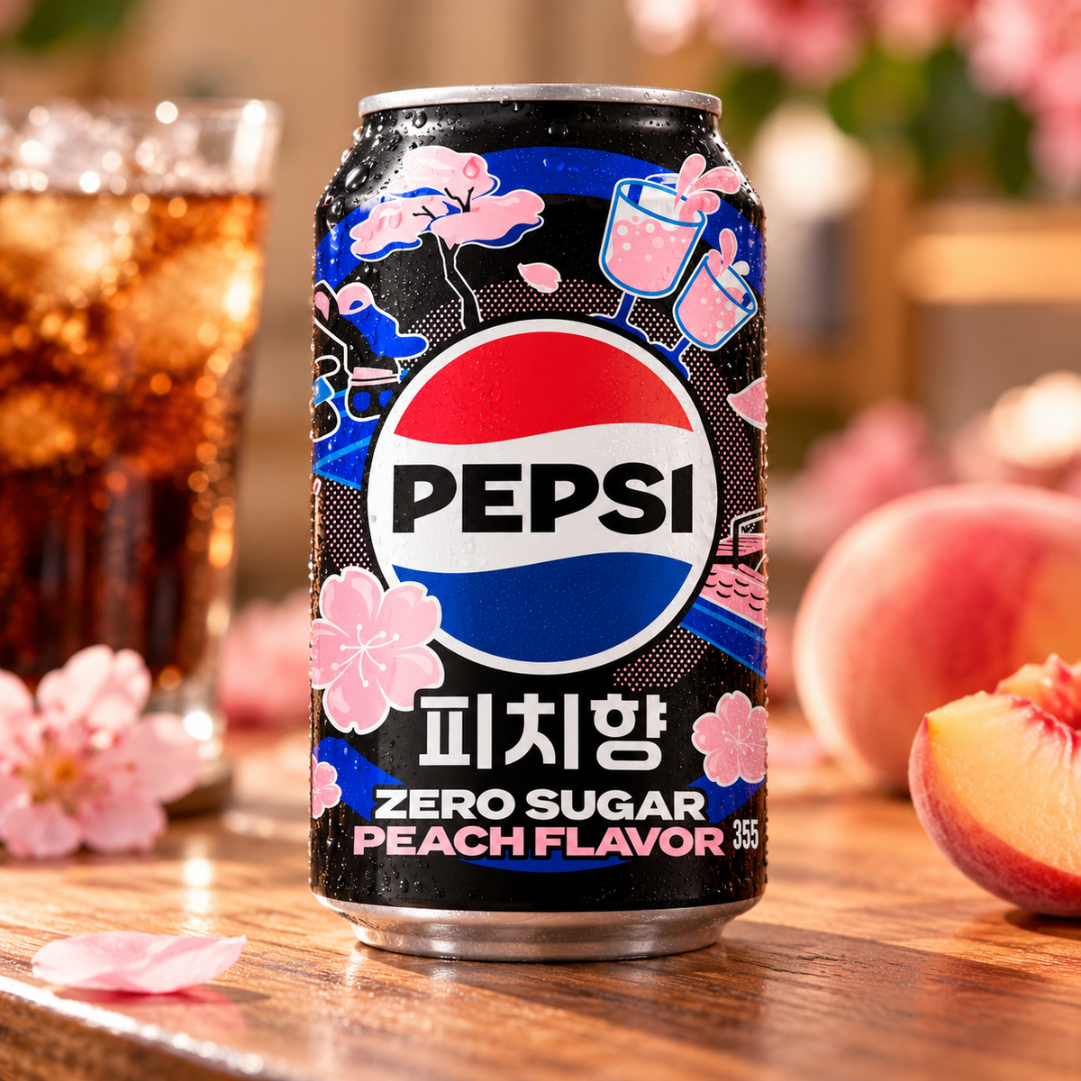 Pepsi Zero Sugar Peach