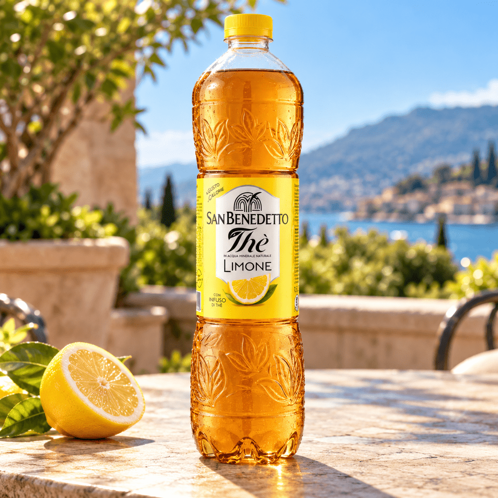 San Benedetto Tea Lemon, bouteille de thé glacé au citron