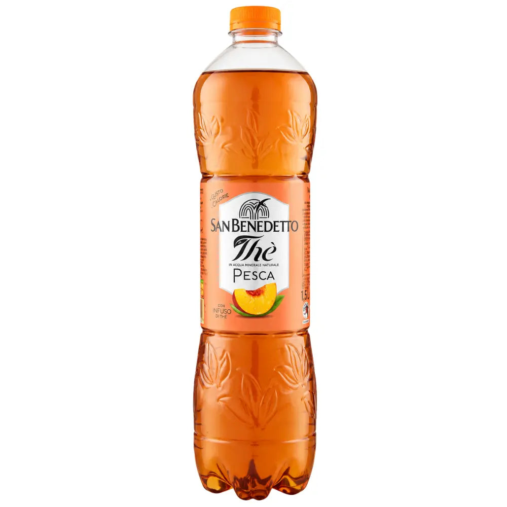 San Benedetto Tea Bottle Peach thé glacé à la pêche 1,5 L