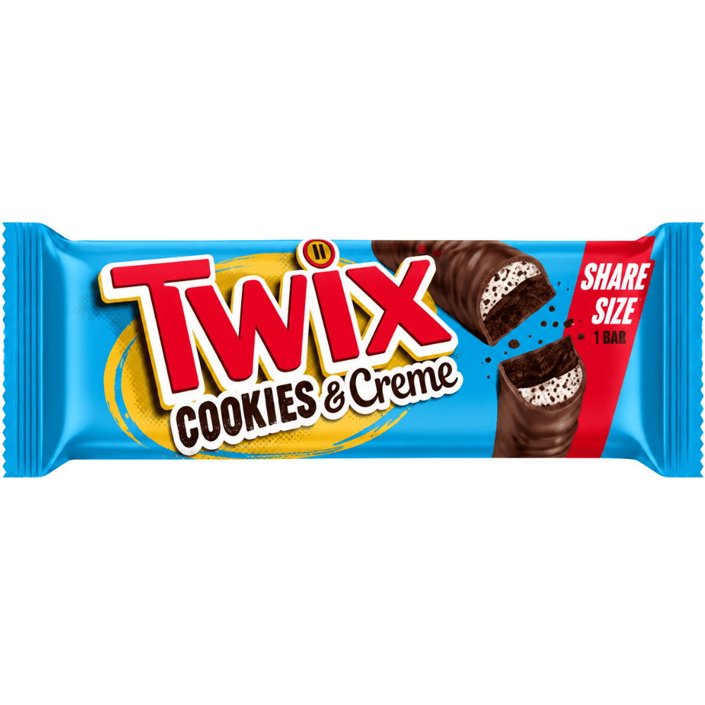 Twix Cookies and Cream Share Size
