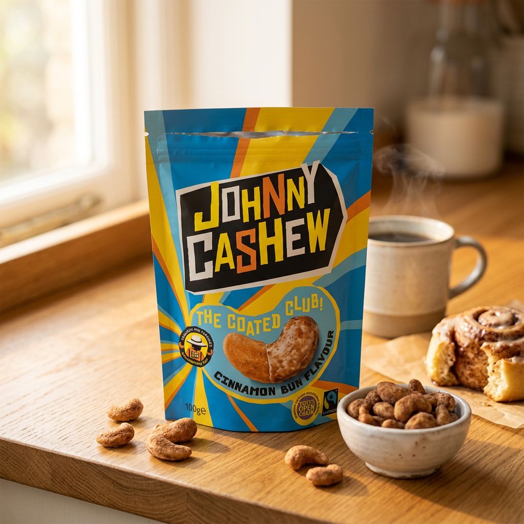 Johnny Cashew Cinnamon Bun Flavour