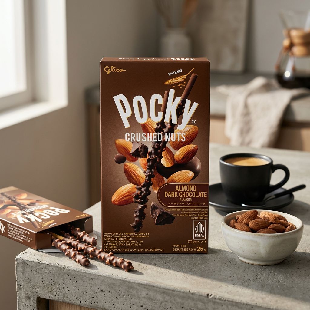 Pocky Almond Dark Chocolate