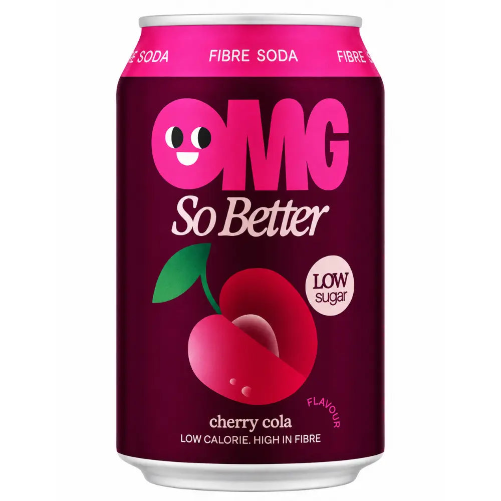 OMG So Better Cherry Cola OMG Bubble Tea soda cola cerise