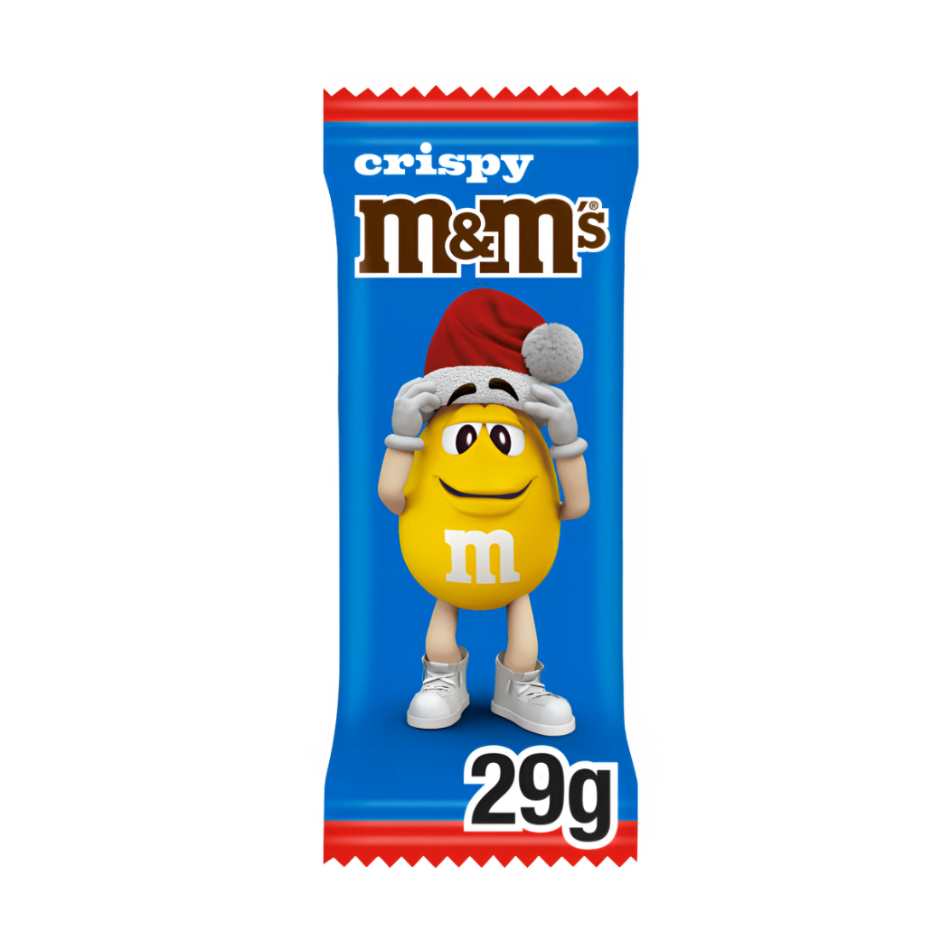 M&m's Crispy Milk Chocolate Christmas Santa Treat
