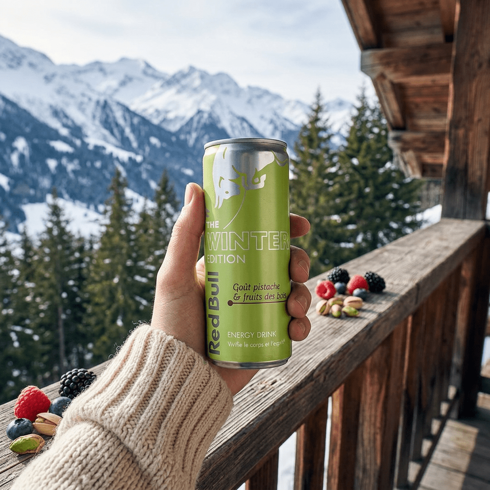 Red Bull Energy Drink The Winter Edition Pistachio & Berries