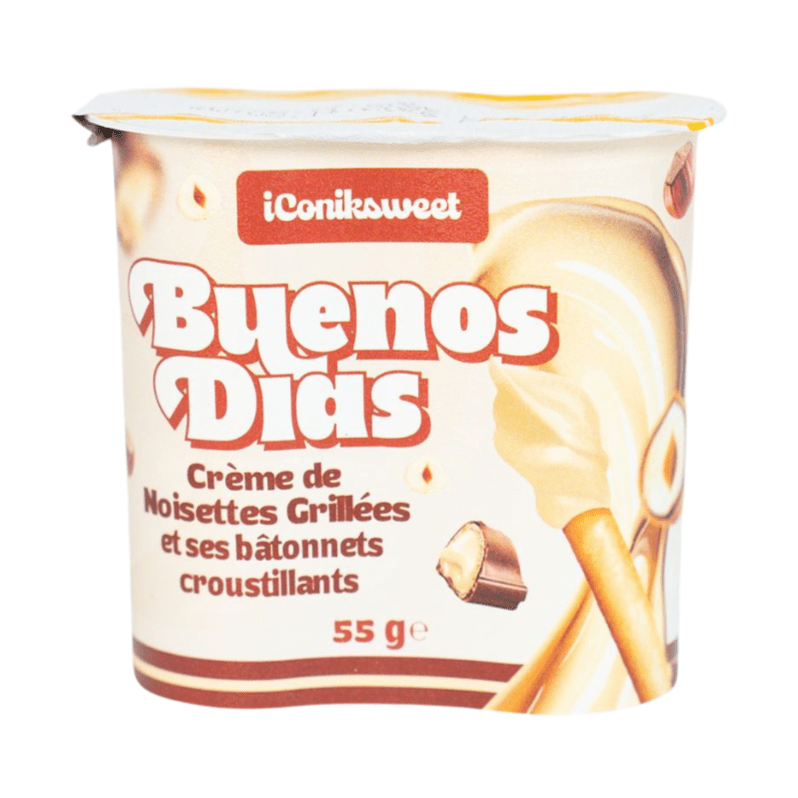 Buenos Dias Roasted Hazelnut Cream Sticks - My American Shop
