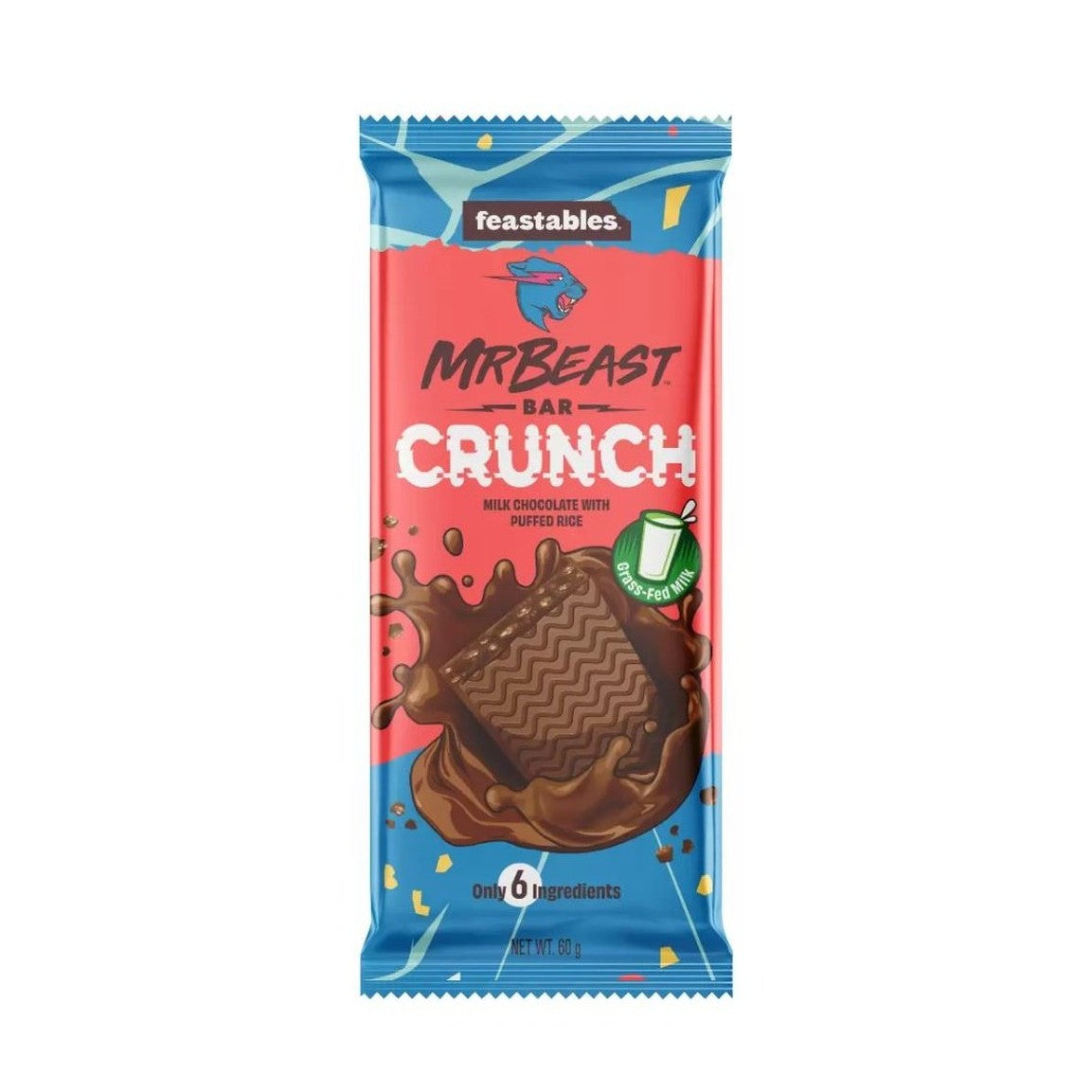 Mr Beast Feastables Chocolate Bar Crunch