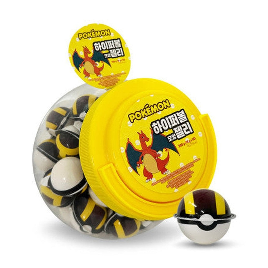 Pokemon Hyper Ball Shape Jelly Yellow - 1 unité