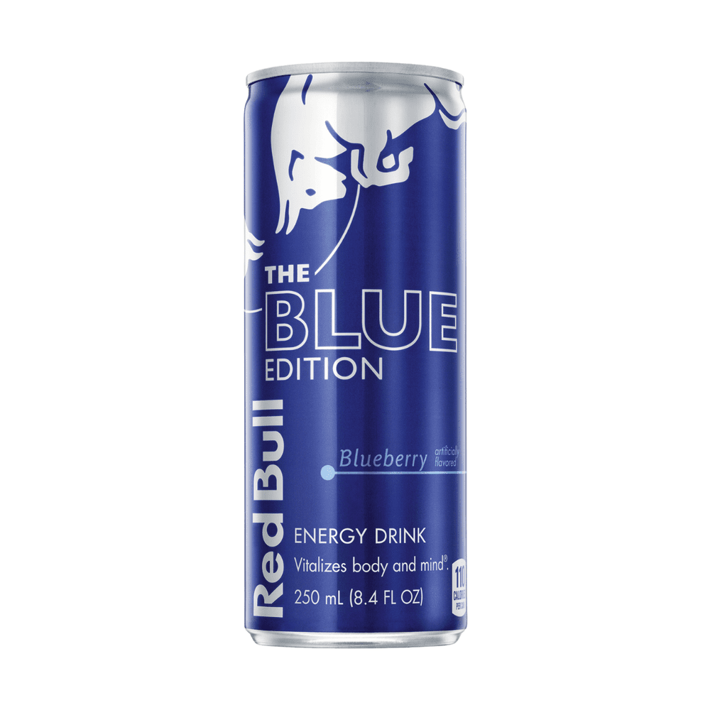 Red Bull Energy Drink Blue Edition Blueberry