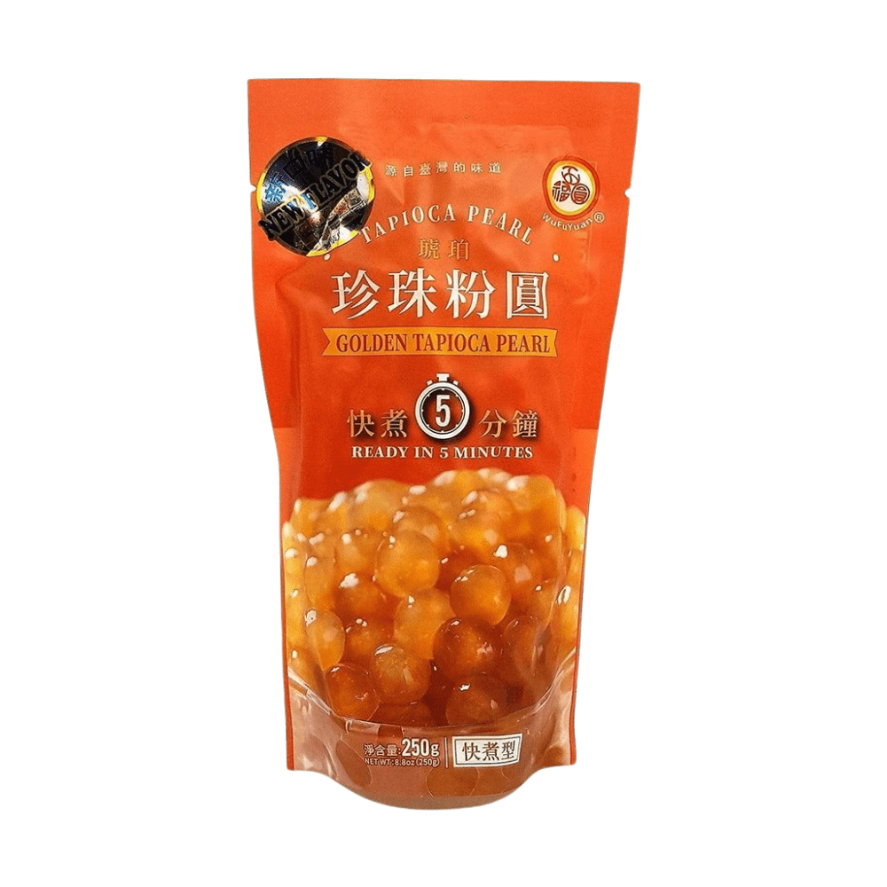 Tapioca Pearl Bubble Tea Golden