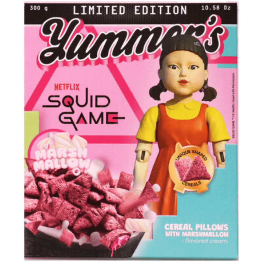 Yummer's Squid Game Cereal With Marshmallow